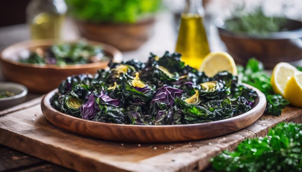 delicious roasted kalettes recipe