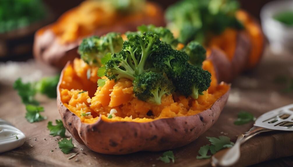 delicious roasted sweet potatoes