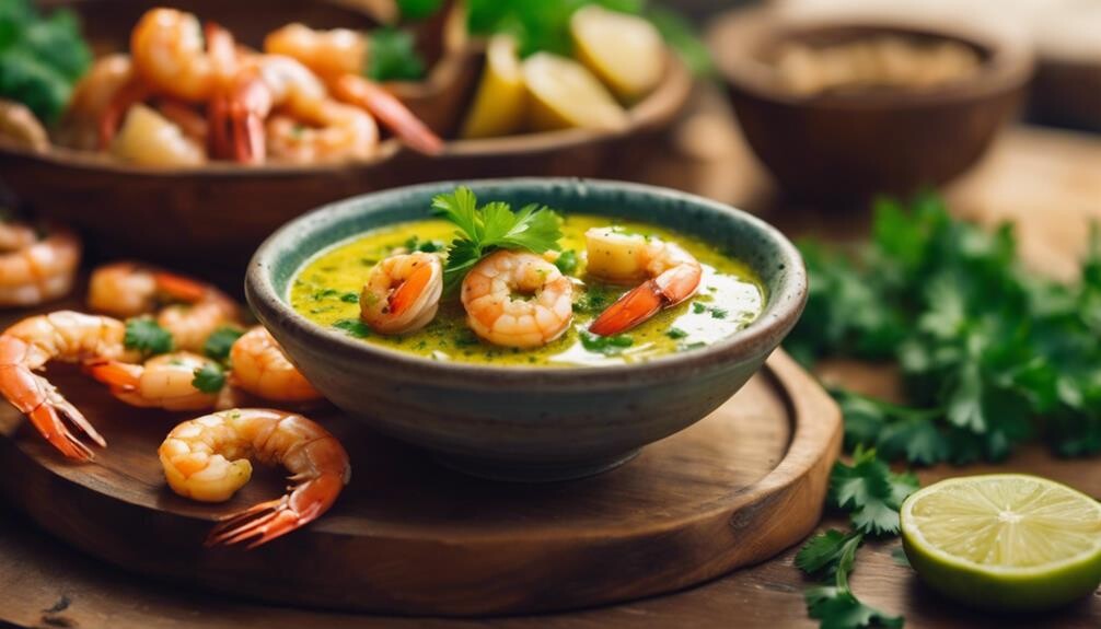 delicious seafood with flavor