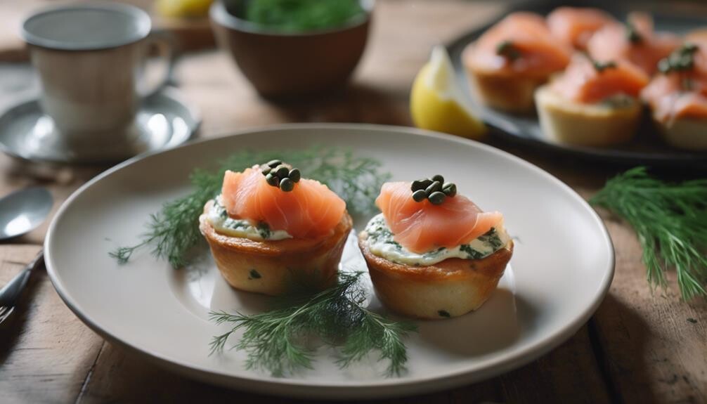 delicious smoked salmon dish