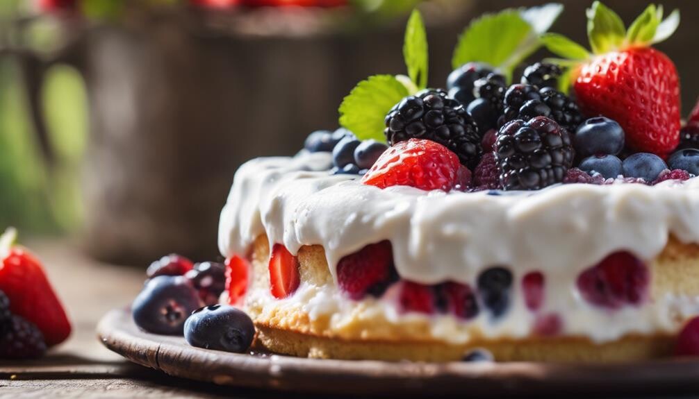 delicious summer berry harvest