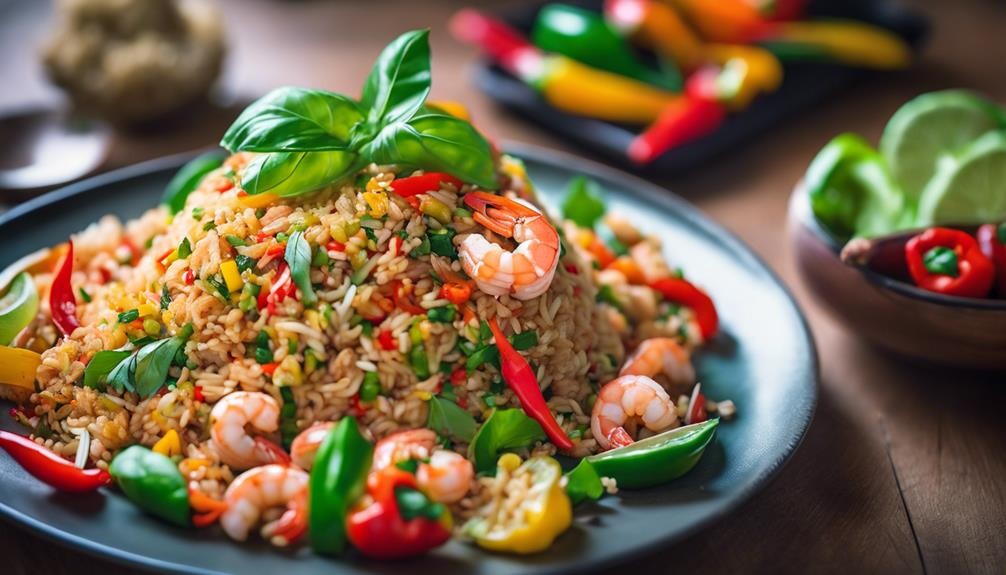 delicious thai basil dish