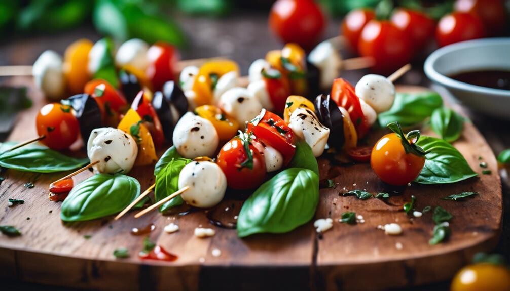 delicious tomato and mozzarella