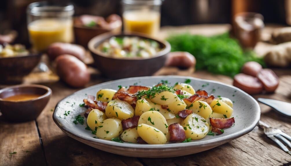 delicious warm picnic side