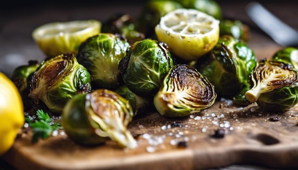 deliciously roasted green vegetable