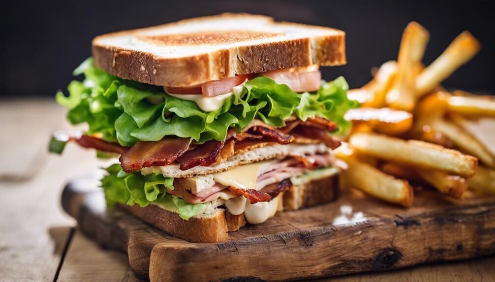 detailed sandwich recipe provided