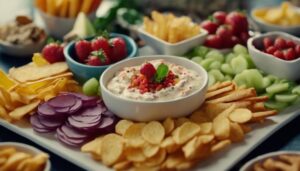 dip pairings and side dishes