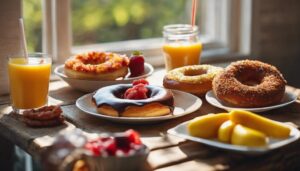 donut breakfast side dishes