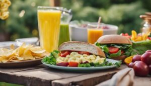 egg salad sandwich sides