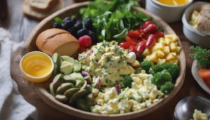 egg salad side dishes