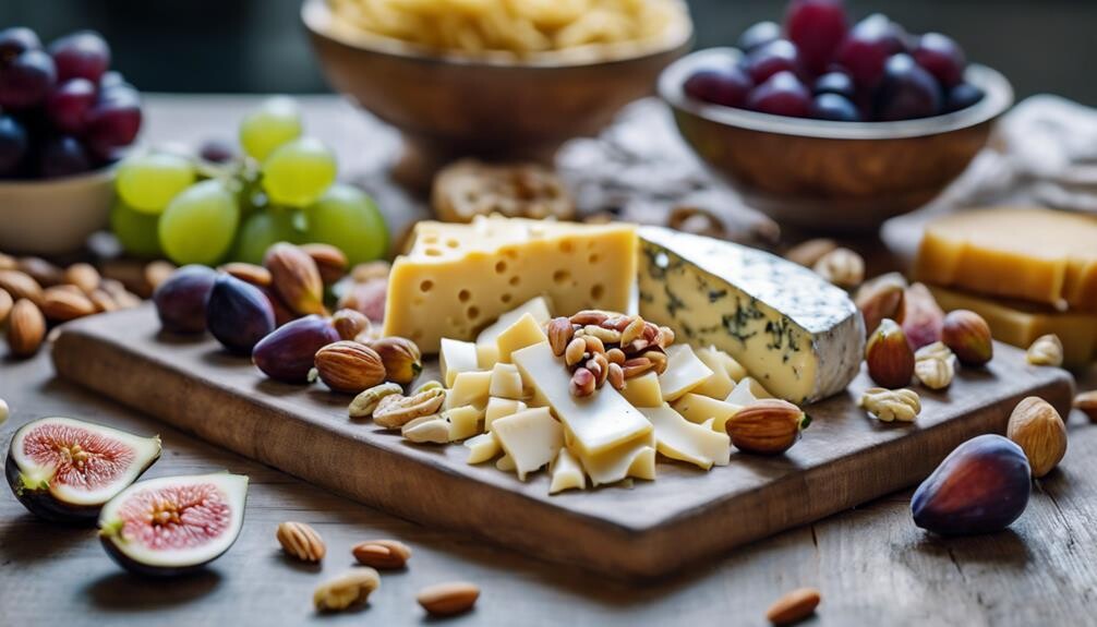 elegant wine and cheese