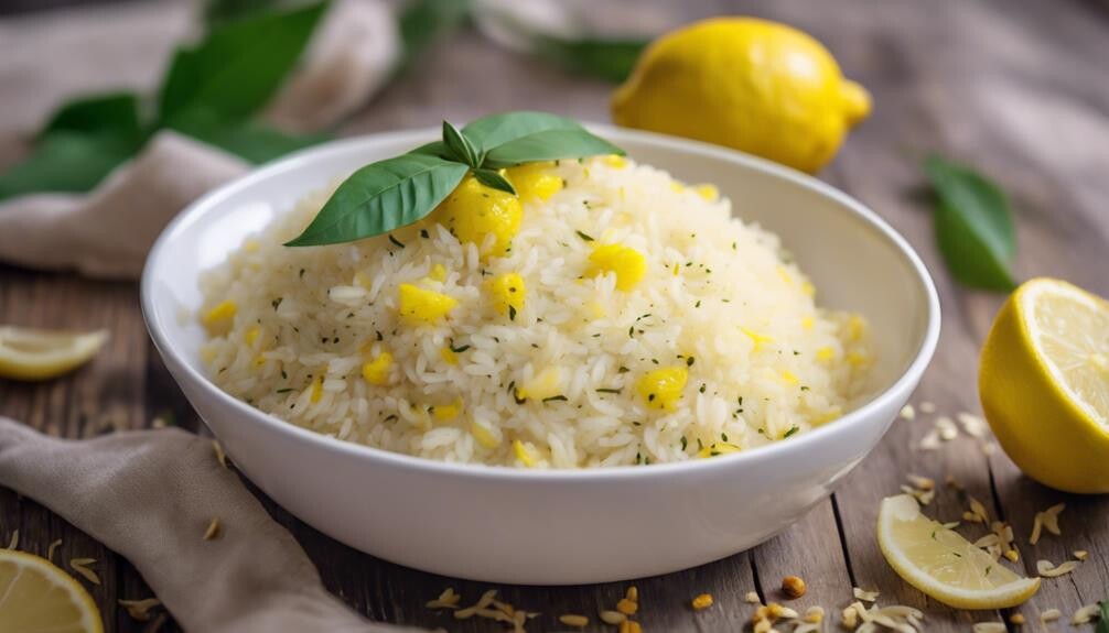 flavorful citrus infused rice dish