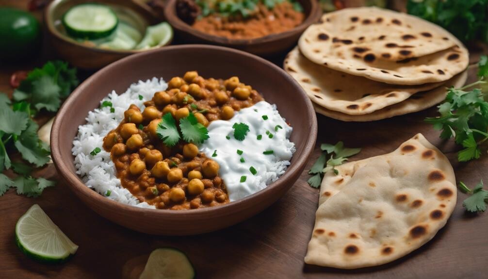 flavorful indian chickpea dish