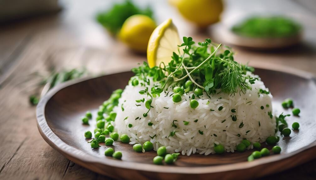 flavorful lemon and rice