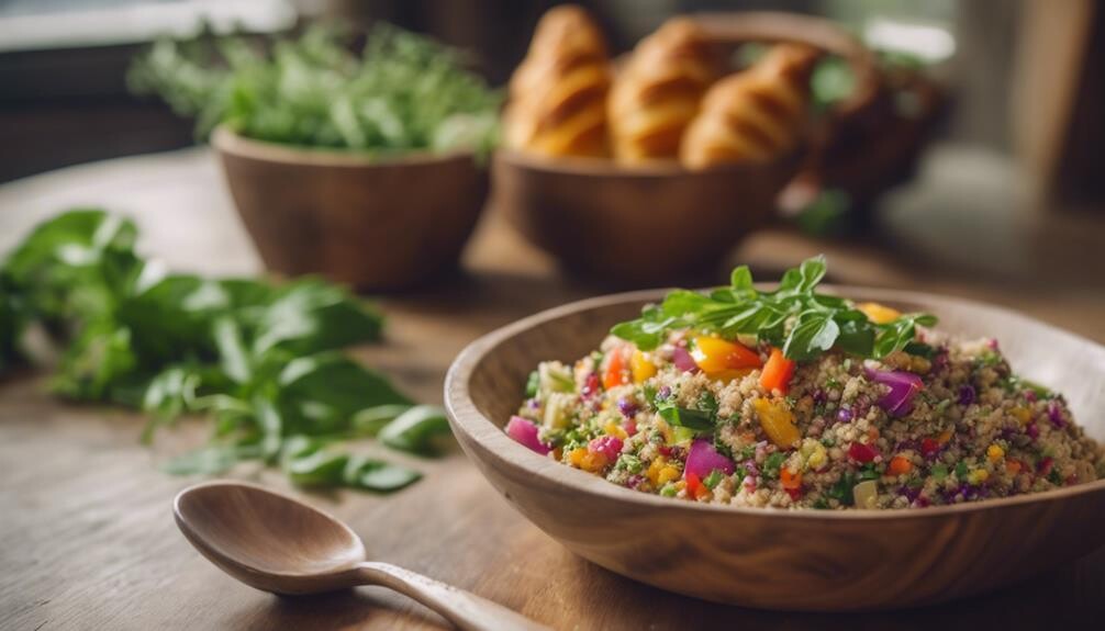 fresh and healthy ingredients