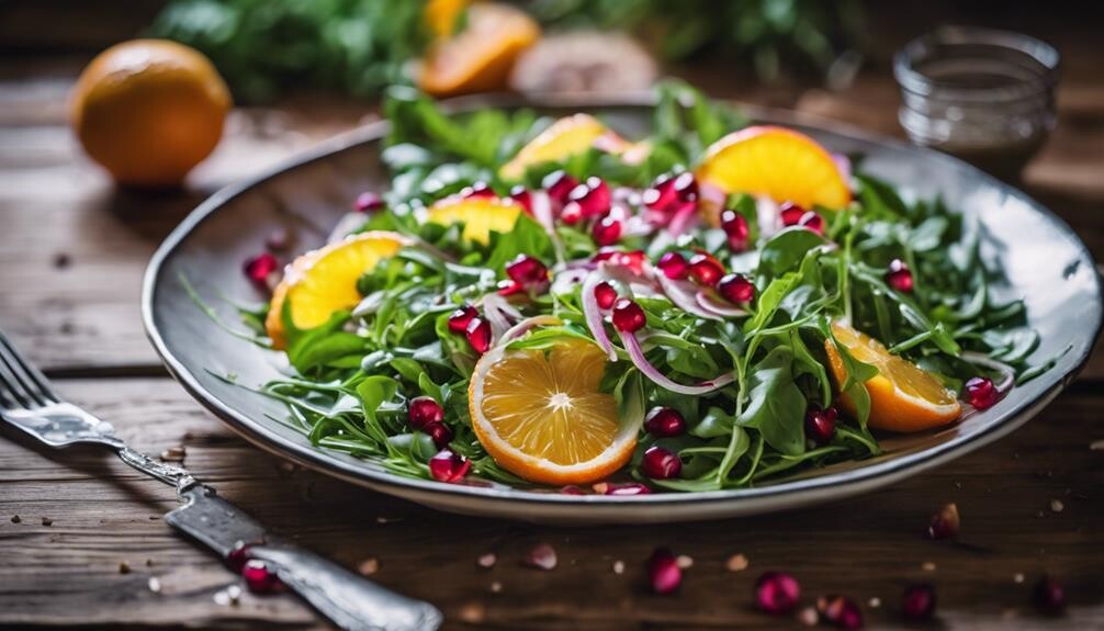 fresh and tangy salad