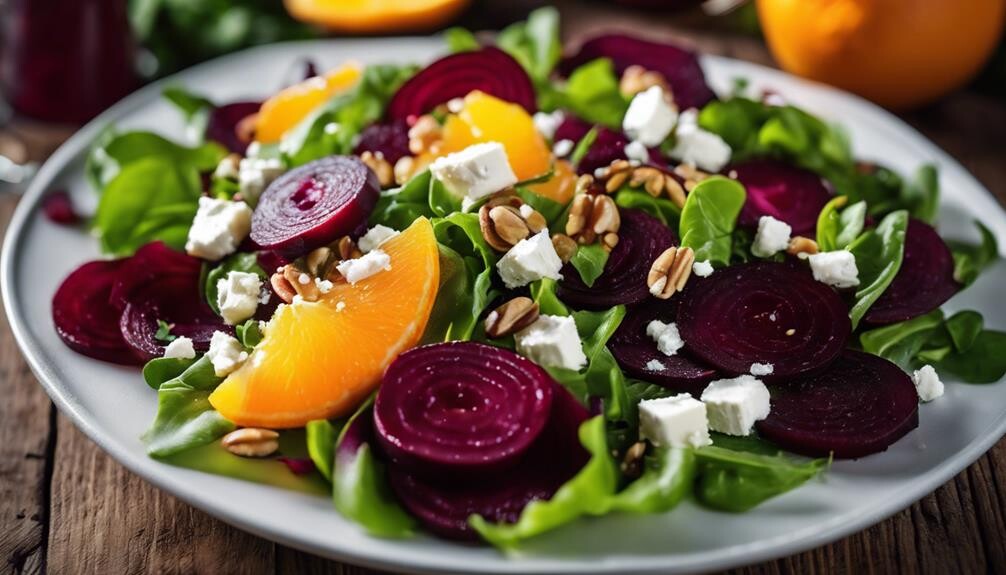 fresh and vibrant salad