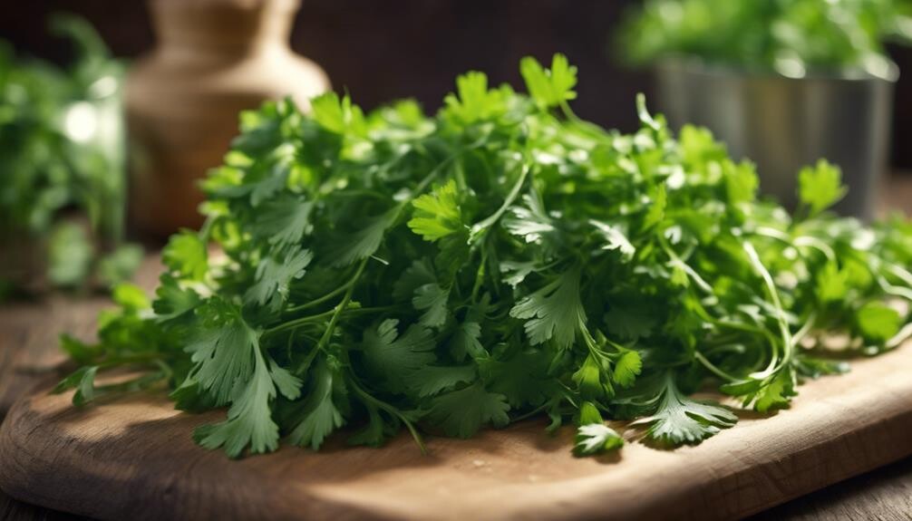 fresh cilantro for garnish