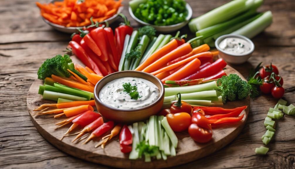 fresh colorful raw vegetables