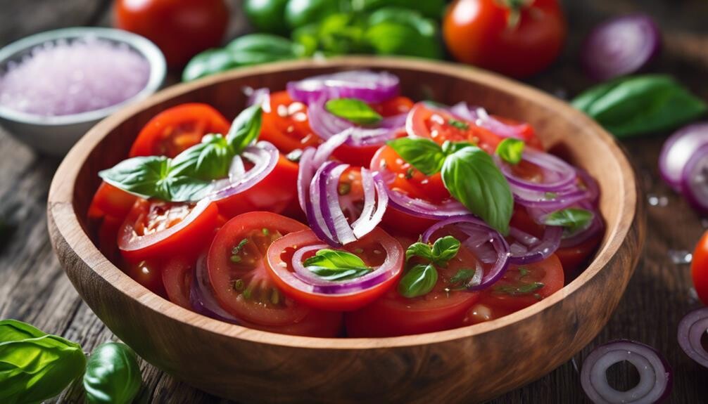 fresh summer garden flavors