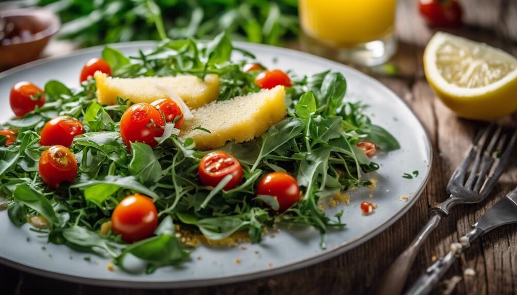 fresh tangy healthy greens