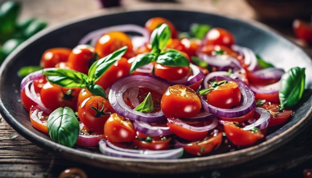 fresh tangy tomato dish
