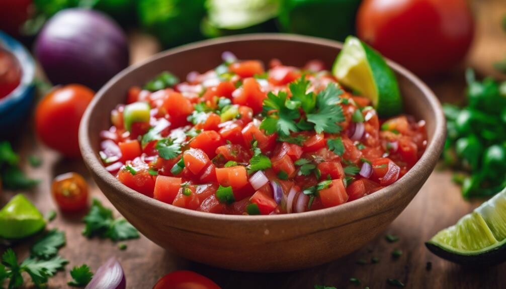 fresh tomatoes and peppers