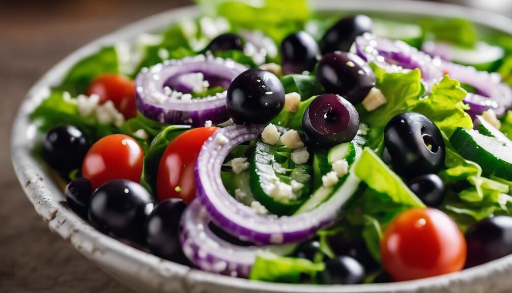 fresh vegetables and herbs