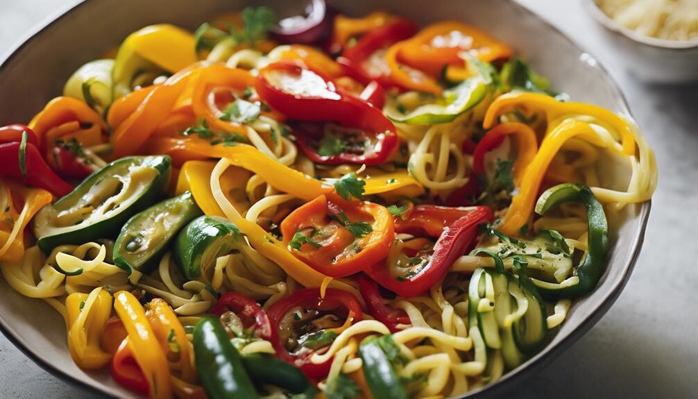 fresh vegetables cooked perfectly