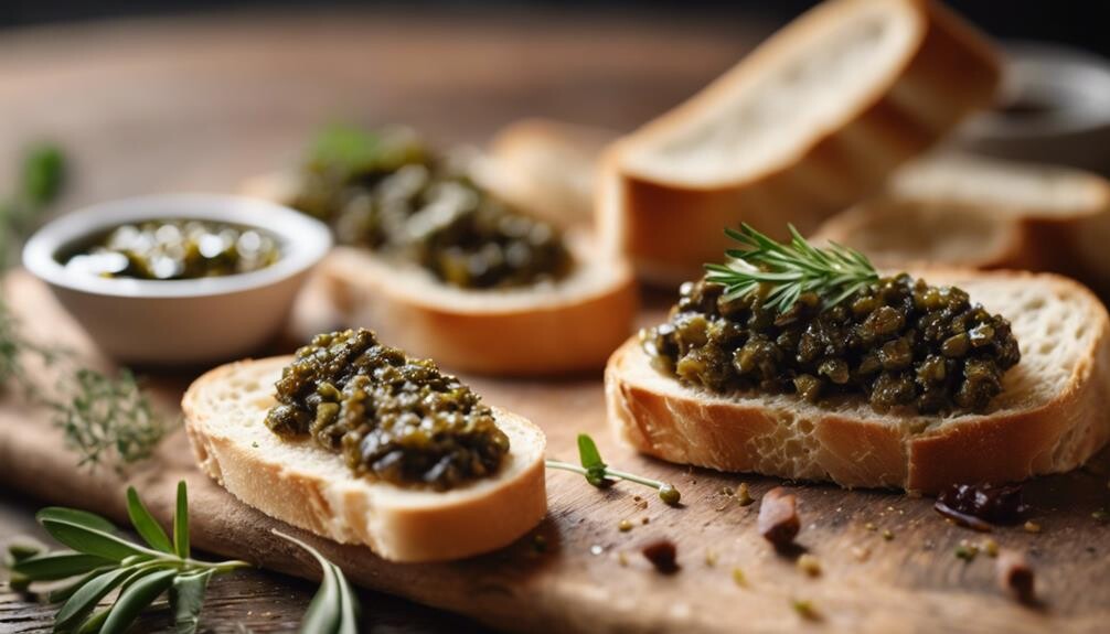 freshly baked bread slices
