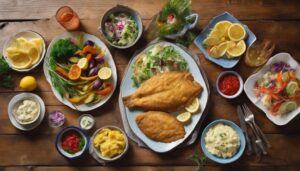 fried flounder side dishes