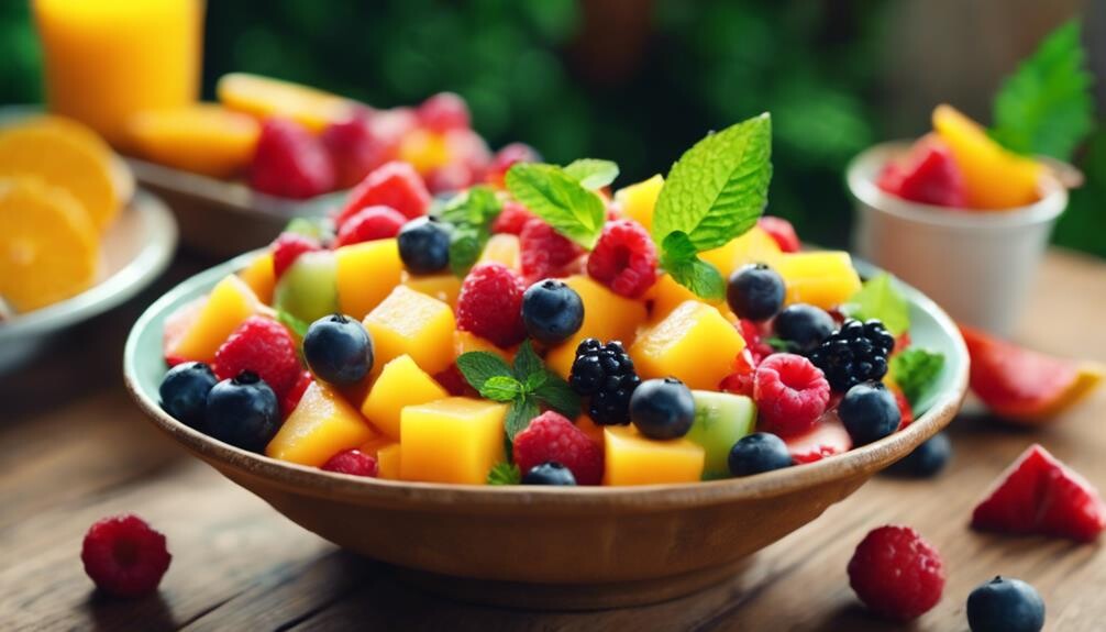 fruity summer picnic delight