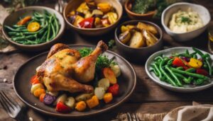 garlic chicken side dishes