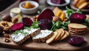 goat cheese log pairings