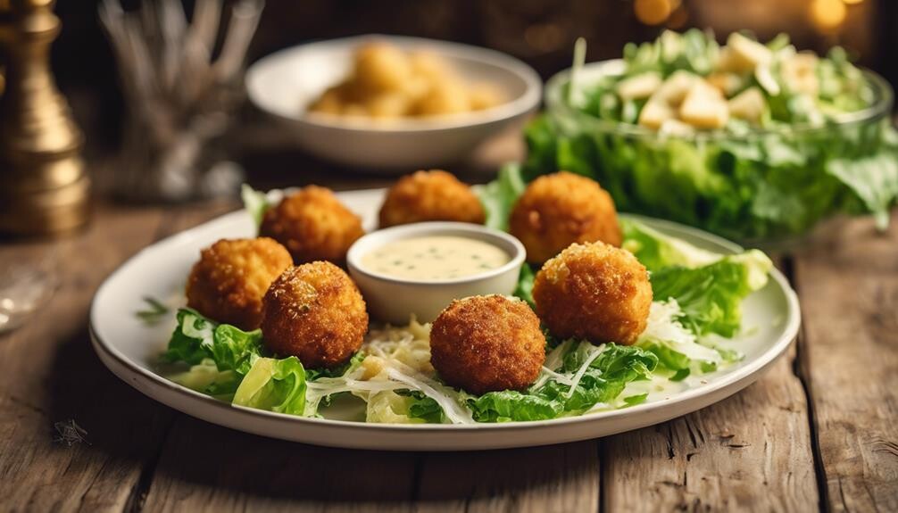 gourmet chicken caesar salad