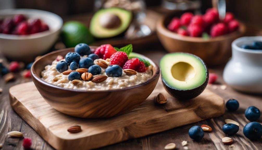 green and creamy fruit