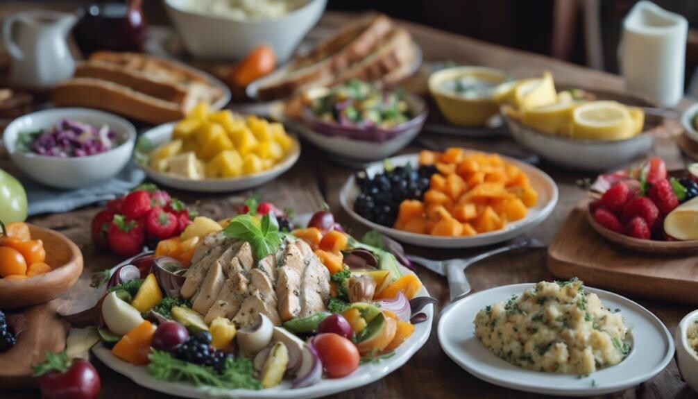 grilled chicken salad sides