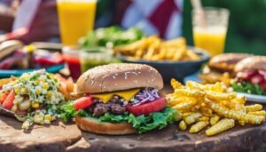 grilled hamburgers side dishes