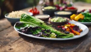 grilled romaine lettuce pairings