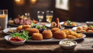 ham croquettes side dishes