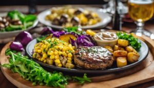 hamburger steak side dishes