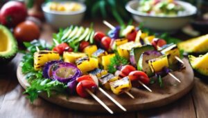 hawaiian chicken kabob pairings