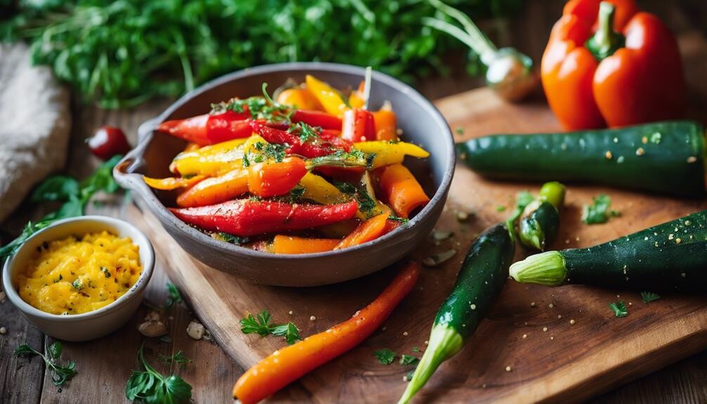 healthy and colorful dish