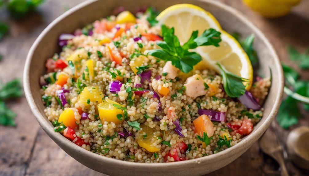 healthy and colorful dish