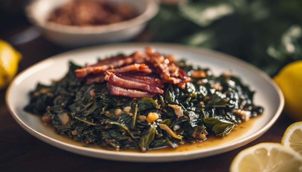 healthy and flavorful greens