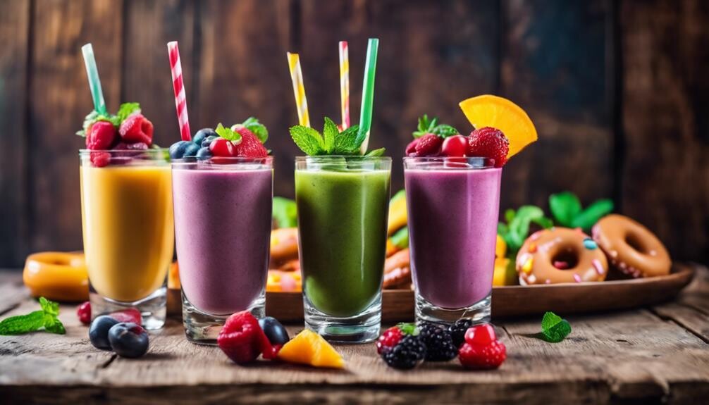 healthy and refreshing drinks