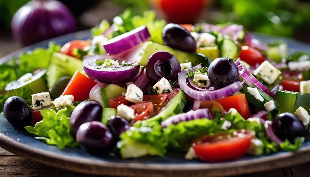 healthy and refreshing meal