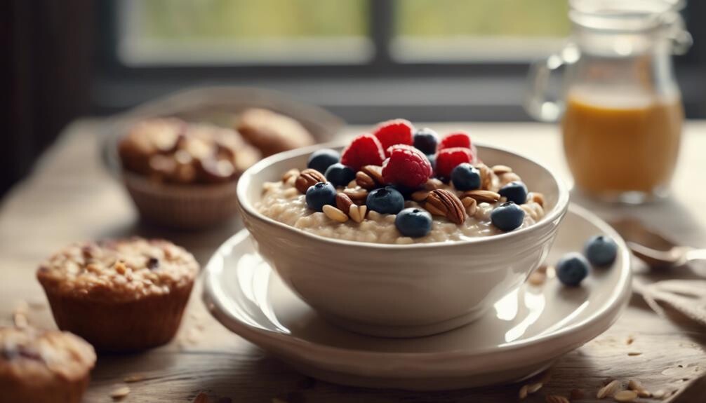 healthy breakfast choice option