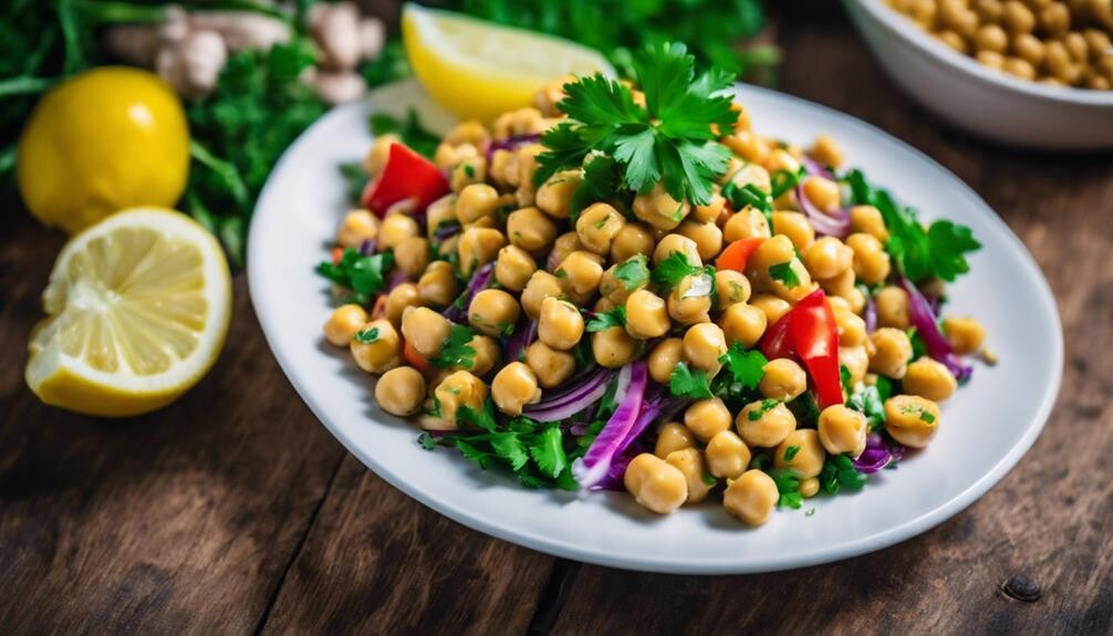 healthy chickpea salad recipe