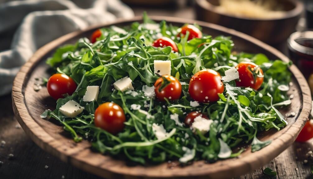 healthy green leafy dish